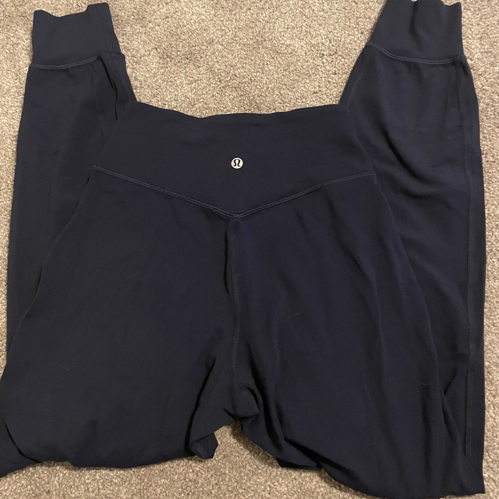 True Navy Lululemon Align Joggers